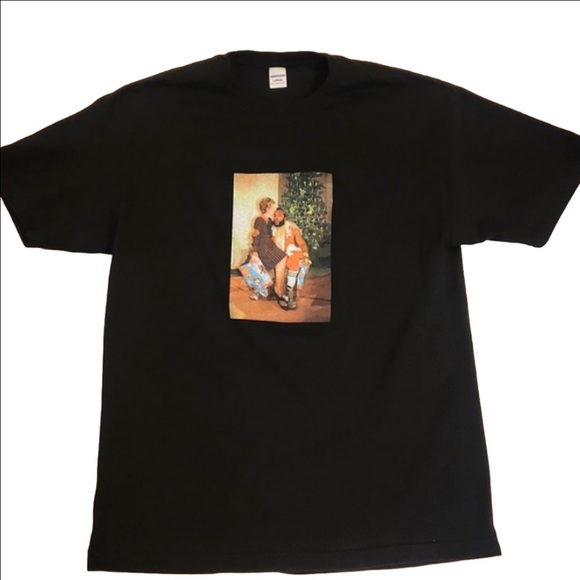 Undefeated Other - Mens/Unisex Undefeated black RARE Mr T & Nancy Reagan xmas graphic tee size L.